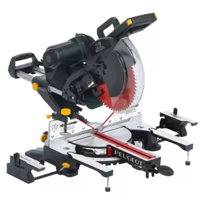 Scie à onglet radiale double inclinaison Peugeot ENERGYSAW-305STB2 Ø305mm 1600w