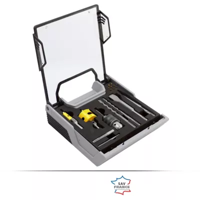 Mallette spécial marteau perforateur Peugeot, 21 pièces