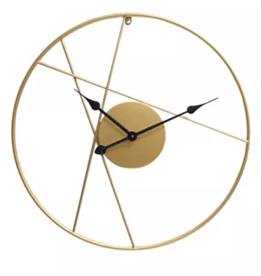 Horloge murale dorée ronde⌀60 cm Dada Art