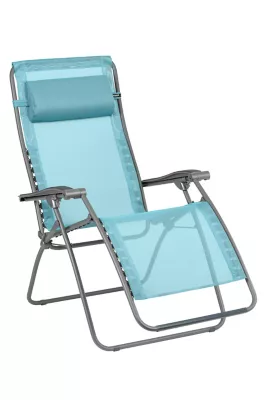 Chaise de jardin RSXA Clip & Housse bleue