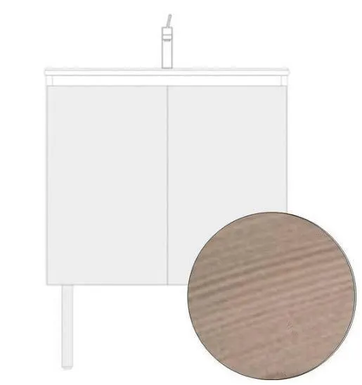 MEUBLE+PIEDS 2P.60CM BOIS EAZY GB RC0011-L