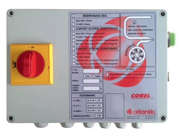 COFFRET DE RELAYAGE CORE12TD1V 08P 1V 522314