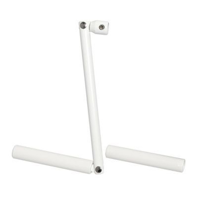 Manivelle en acier blanc ronde Protecta