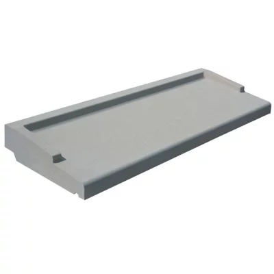 Appui de fenêtre gris 90 x 34 cm béton