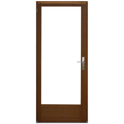 Porte fenêtre bois 1 vantail ouverture à la française tirant droit 80 x h.215 cm Uw 1,6
