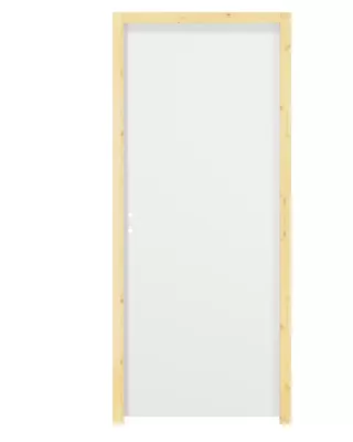 Bloc porte isolant prépeint 73 cm poussant droit