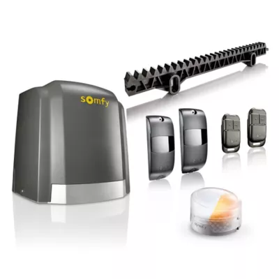 Motorisation de portail coulissant Somfy Slidymoove 300 2401405