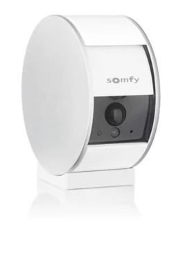 Caméra de surveillance intérieure - Somfy - Volet motorisé - Vision nocturne - Détection de mouvement - Grand angle
