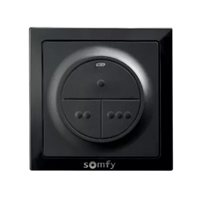 Commande murale radio RTS pour commander 3 motorisations et équipements RTS Somfy 1870781