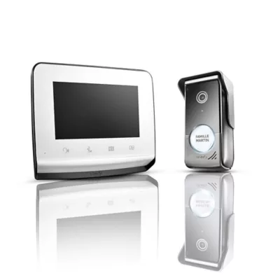 Visiophone filaire V350 - Somfy - Ecran 7 pouces - Vision nocturne - Contrôle jusqu'à 5 équipements RTS - Caméra grand angle