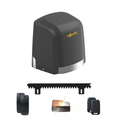 Motorisation pour portail coulissant Slidymoove 300 - Somfy - Compatible portail jusqu'à 5m et 300kg - Fabriqué en France