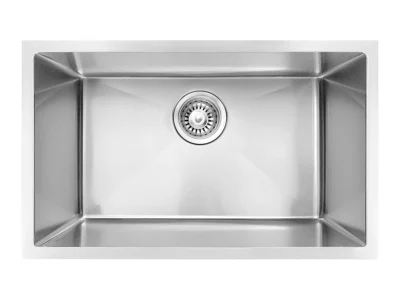 Évier sous plan en inox 1 bac grande cuve, L.76 x P.45 cm, Essebagno Luisa