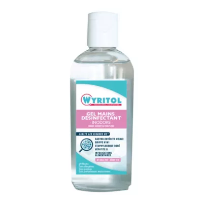 Gel hydro-alcoolique désinfectant pour les mains 100ml Wyritol