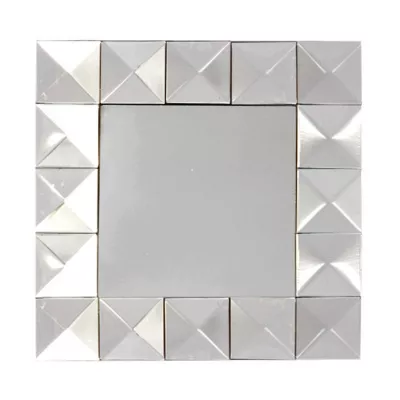 9 miroirs à facettes L.5 x l.5 cm Colours