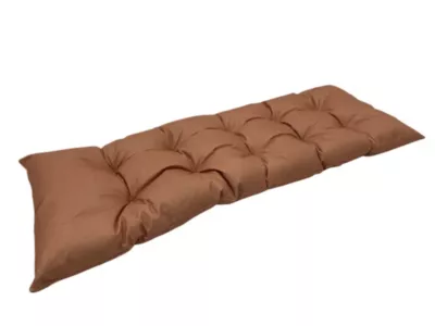 Coussin de banc déperlant terracotta L.120 x l.40 x ep.4cm Ornami
