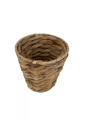 Pot de rangement pour couverts en jacinthe 15 cm Ornami