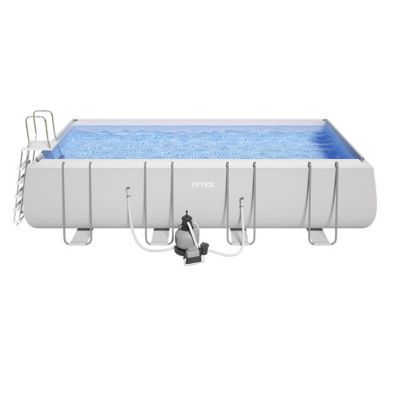 Piscine tubulaire Intex 5,49 x 2,74m + Ecostérilisateur