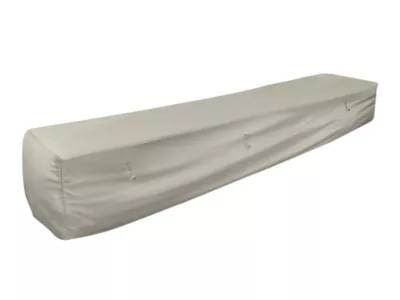 Housse de protection pour fauteuil Mixi 5 places Oviala H.60 cm beige