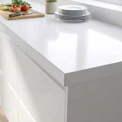 Jambage sur mesure Korlam H. 5,8 cm blanc