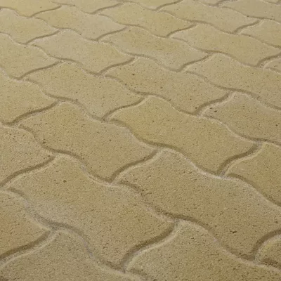 Pavé S ton pierre 20 x 10 cm, ép.5 cm