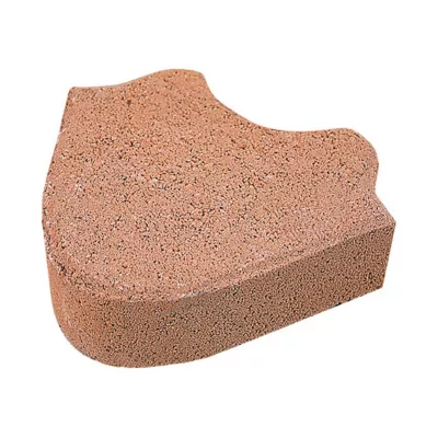 Pavé Tulipe ton sienne, au m²