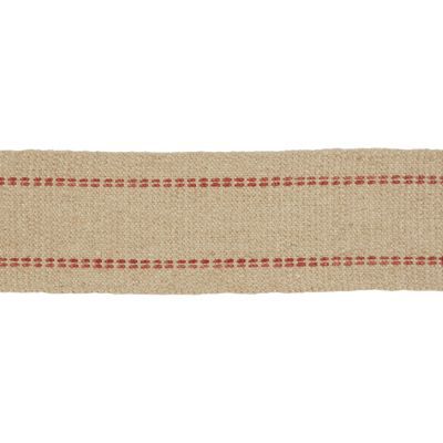 Sangle en jute écru l. 85 mm, vendue au mètre linéaire
