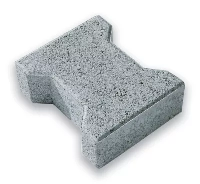 Pavé de jardin H 6 gris