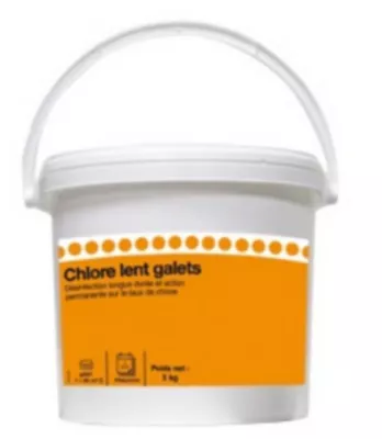 Traitement pour piscine chlore lent V2 en galets 5kg