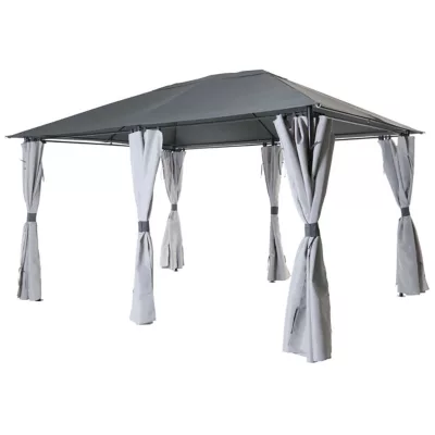 Tonnelle Barnum Blooma grise 4 x 3m