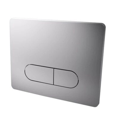 PLAQUE CDE ELLIPTIQUE CHRM MAT POUR BATI