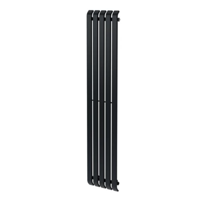 Radiateur eau chaude GoodHome Wilsona Vertical Anthracite 746 W