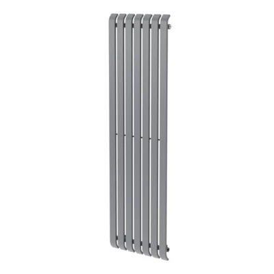 Radiateur eau chaude GoodHome Wilsona Vertical Gris 1 045 W