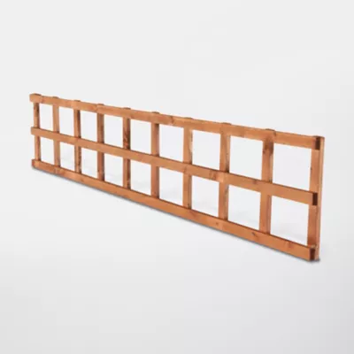 Panneau treillis ajouré en pin forme rectangulaire l.32 x H.183 cm