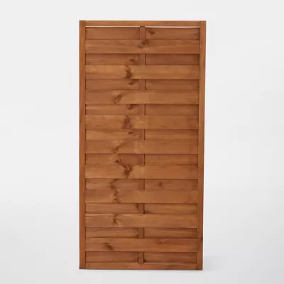 Panneau droit bois Blooma Arve marron 30 mm 90 x h.180 cm