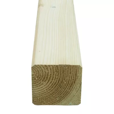 Poteau en bois Blooma vert 7 x 7 x h.240 cm