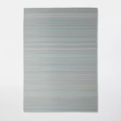 Tapis rural Blooma gris clair et gris 160 x 230 cm