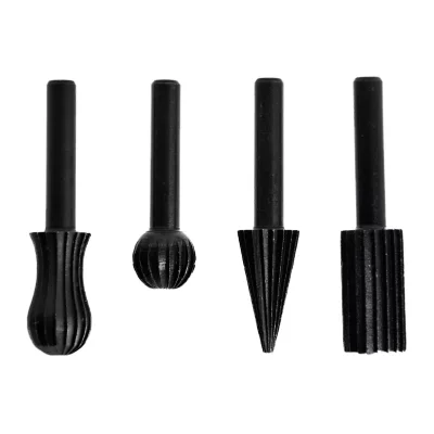 Râpe pour métal Universal support perceuse, 4 pièces
