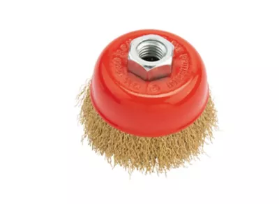 Brosse creuse acier pour meuleuse Universal 75 mm