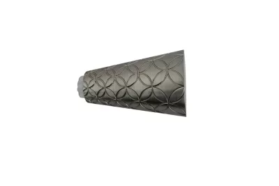 Embout cône pour barre à rideau GoodHome 19 mm Athens gris