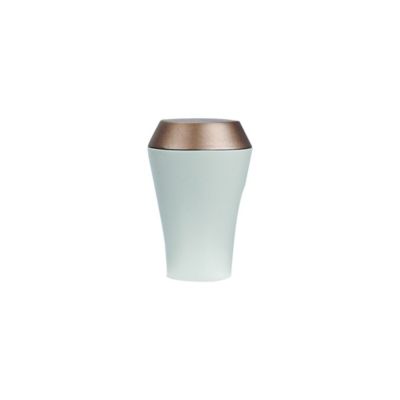 Embout cône pour barre à rideau bicolore GoodHome 19 mm Anafi blanc