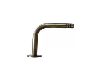 Équerre fixation arrondie GoodHome 19 mm Antiki doré