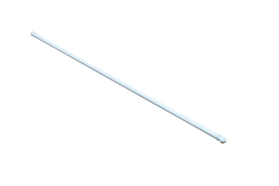 Barre à rideaux extensible à coller 70/100 Blanc mat