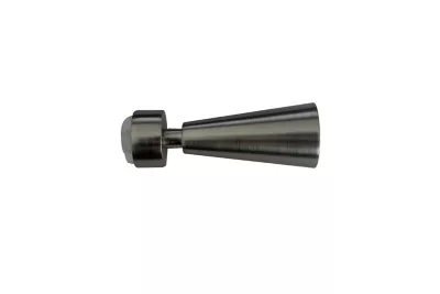 Embout cône pour barre à rideau GoodHome 28 mm Athens gris
