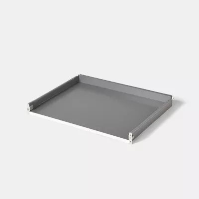 Tiroir bas de four de cuisine GoodHome Sancho Anthracite l. 60 cm