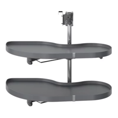 Rangement coulissant d'angle pour meuble de cuisine GoodHome Pebre 100 cm, droite
