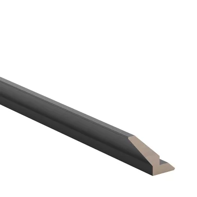 Corniche GoodHome Artemisia Graphite H. 75 mm x l. 2.4 m