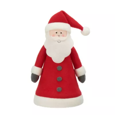 Pointe cimier pour sapin de Noël en père Noël l.10 x 22,5cm