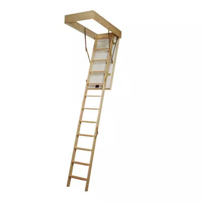 Escalier escamotable haute qualité isolation supérieure (échelle 3 plans 12 marches 120x60)