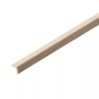 Image principale de Baguette d'angle pin 23 x 23 mm L.2,4 m (lot de 10)