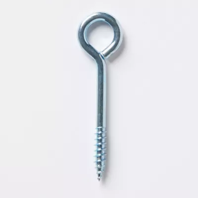 Piton à visser acier zingué Verve 7,5 cm (lot de 8)